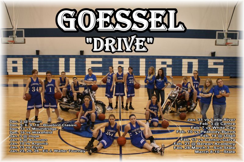 Goessel USD 411 Basketball Calendars Are Available Now!